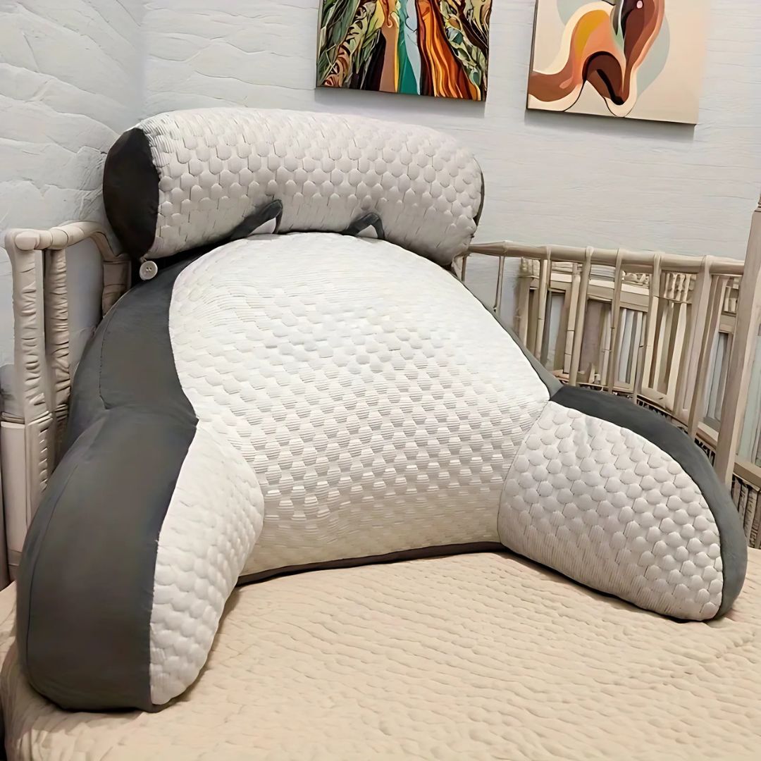 XXL Relax Rygstøttepude Grå (kun 2 tilbage) 926